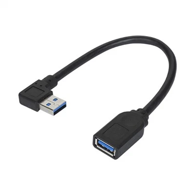 Schuine USB 3.0 AM-naar-AF-kabel