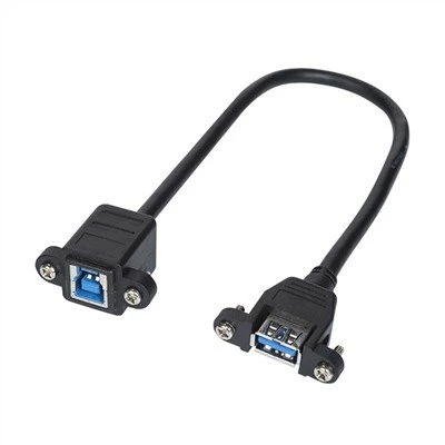 USB 3.0 AF naar BF kabel voor paneelmontage
