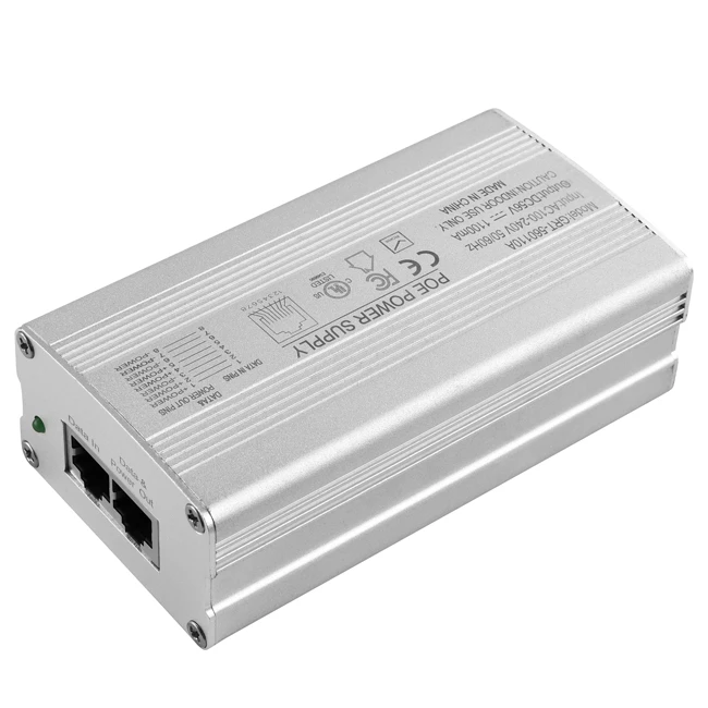 60 W Passieve POE Injector RJ45 Wifi Adapter Voor CCTV Security Camera VOIP Ethernet Switch Antenne