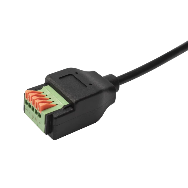 USB Mini 5pin Male To 5pins Terminal Block Cable With Push Button