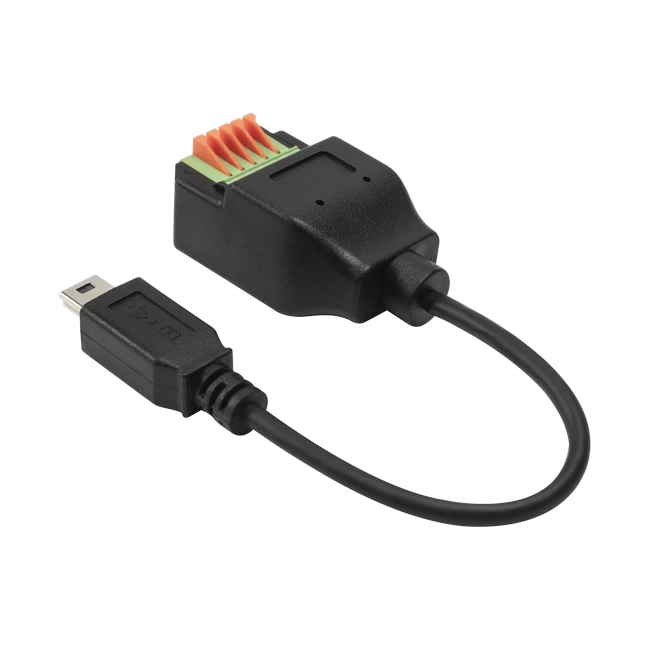 USB Mini 5pin Male To 5pins Terminal Block Cable With Push Button