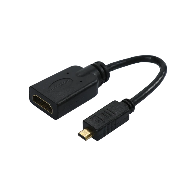 Micro HDMI Male naar HDMI Female Adapter Kabel